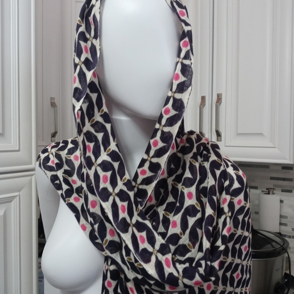 Spartina 449 Accessories - Spartina 449 Handcrafted Fashion Scarf With Fringe 71x23